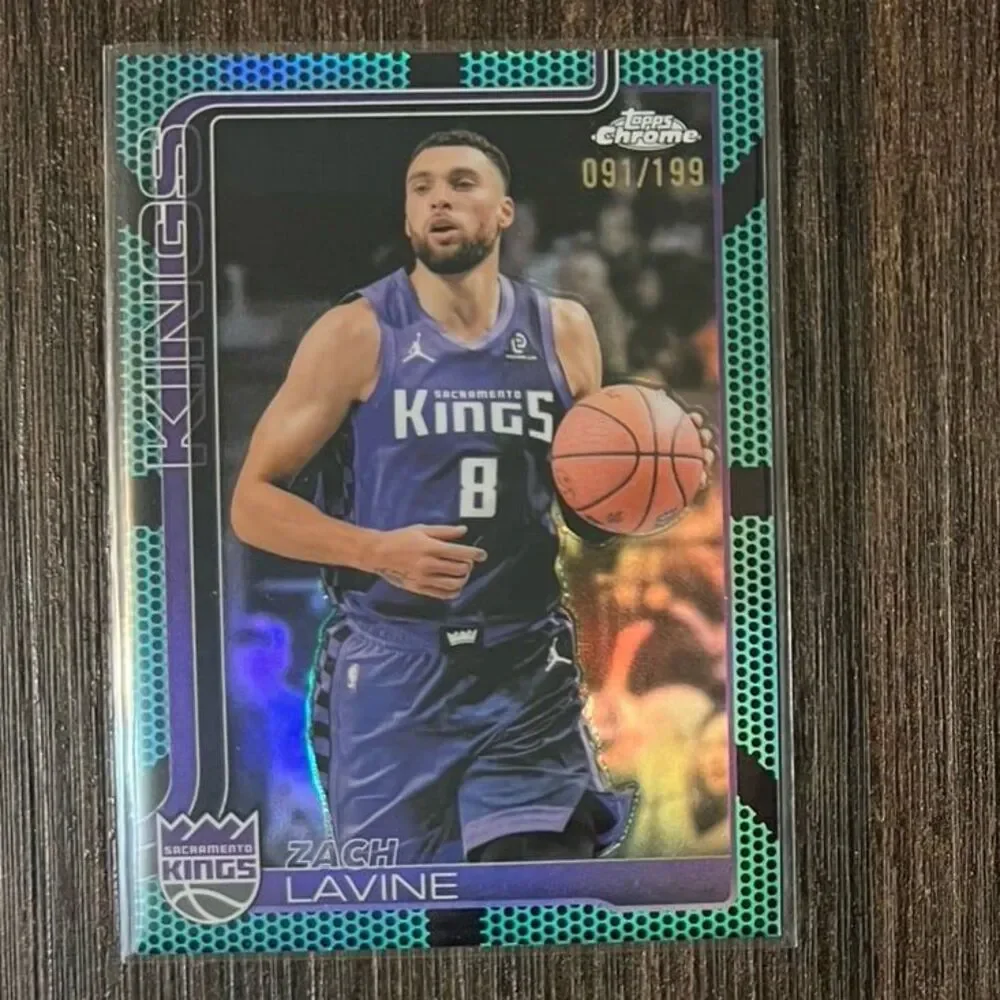 2025 Topps Chrome Update Zach LaVine 091/199
